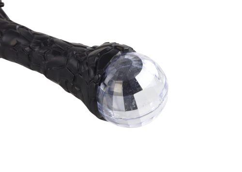 Fénykard, dinoszaurusz alakú nyél, zöld