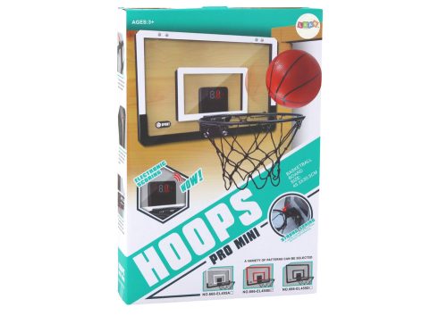 Kosárlabda palánk, elektronikus kosár, pontszámláló, hangok