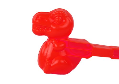 Hókészítő hógolyógép piros dinoszaurusz