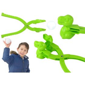 Hókészítő hógolyógép zöld dinoszaurusz