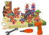 3D Építőipari Puzzle Blocks DIY dinoszauruszok szétszerelő fúró