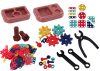 3D Építőipari Puzzle Bricks Barkácsdobozban szétszerelő fúró