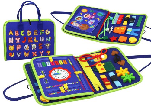 Filctábla Érzékszervi Manipulatív Oktatási Kék