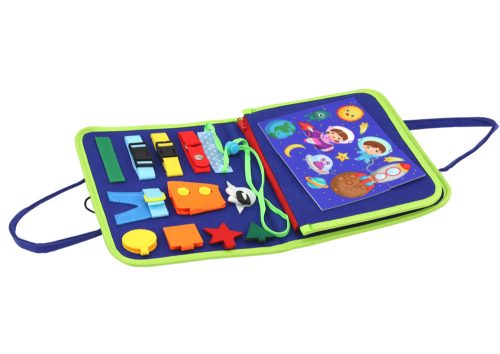 Filctábla Érzékszervi Manipulatív Oktatási Kék