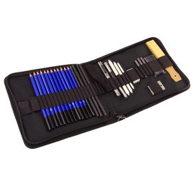   Művészi készlet vázlatrajzoló ceruzához Kiegészítők 32 db