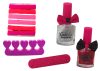 Hajfestőkészlet, körömfestés, ajakápoló