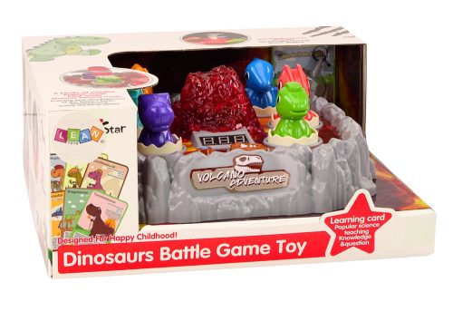 Arcade játék Wac egy vakond dinoszauruszok vulkán füsthatás Fények Hangok