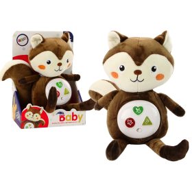   Plüss Mókus Interaktív Oktató Alvó Ölelnivaló Dallamok