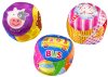 Puha golyó csörgővel Színes golyó Állatok Gyümölcsök 10cm MIX