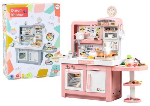 Konyhai Március gyerekeknek Szent Gyermek rózsaszín kiegészítőkkel