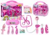 Kis Doktor Orvosi Készlet Bőröndben Világít Hangok Rózsaszín Hangok