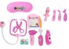 Kis Doktor Orvosi Készlet Bőröndben Világít Hangok Rózsaszín Hangok