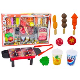 Szett Party Grill Ételek Italok Zöldségek 40 elem