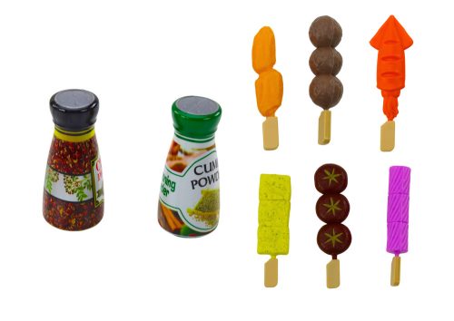 Szett Party Grill Ételek Italok Zöldségek 40 elem