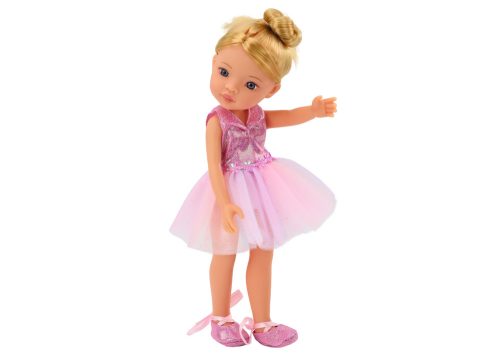 Rózsaszín balerina baba balerina baba ruha 33cm