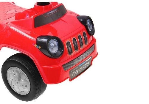 Felhajtható autó Baby Squeak Sport Red számára