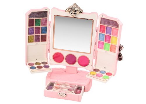 Beauty Set Tükör Állítható Rózsaszín állványon