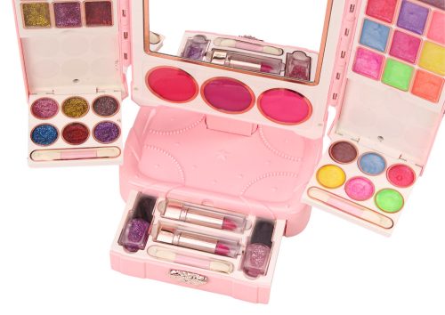 Beauty Set Tükör Állítható Rózsaszín állványon