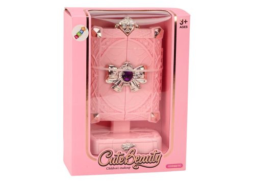 Beauty Set Tükör Állítható Rózsaszín állványon