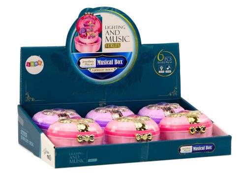 Szett: Láda, Szívdoboz, Ékszerdoboz, Kiegészítők MIX