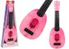 Ukulele gyerekeknek minigitár 4 húros őszibarack témájú gitár rózsaszín, 15″