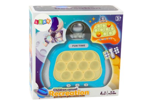 Pop-It Wac A Mole Játék Spaceman Lights Sounds Blue