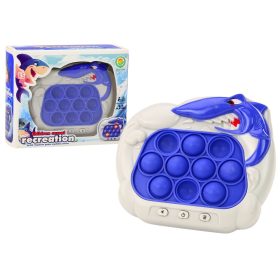   Érzékszervi játék Pop-It konzol Shark Lights Blues hangzik