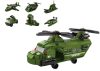 Katonai helikopter blokk készlet Military Green 1000 db