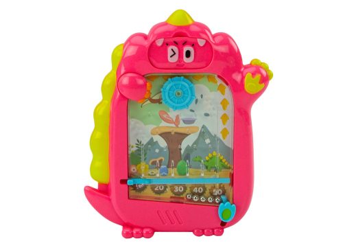 Rajztábla zsebjáték 2 az 1-ben Pink Dinosaur