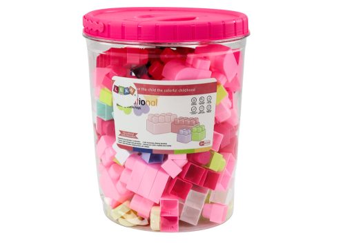 Blocks In Bucket Oktatási nagyméretű építőkészlet színes 160 db.