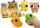Anti-stressz játék Happy Monster Gniotek Sensory MIX