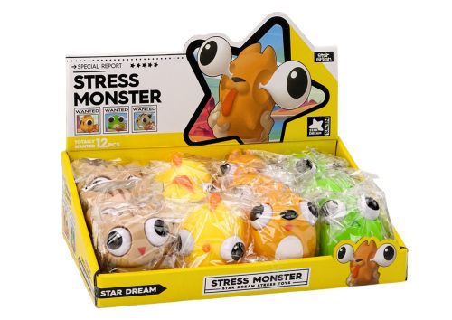 Anti-stressz játék Happy Monster Gniotek Sensory MIX