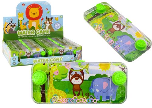 Vízi játék arcade konzol zöld majom zsiráf szafari kerekek