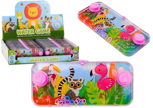 Vízijáték Arcade konzol rózsaszín flamingó maki pad körök