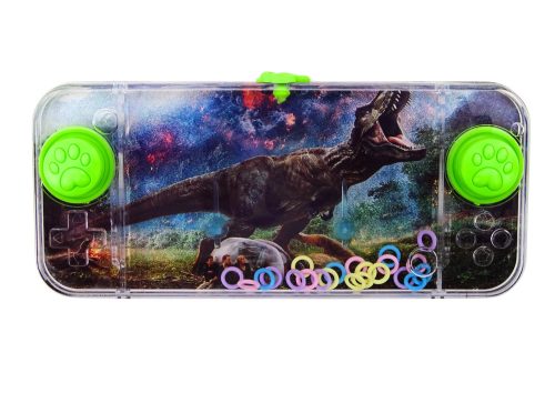 Vízi arcade játék Dinosaur Tyrannosaurus konzol Pad zöld