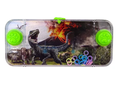 Vízi arcade játék Dinosaur Carnotaurus konzol pad zöld