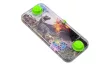 Vízi arcade játék Dinosaur Carnotaurus konzol pad zöld