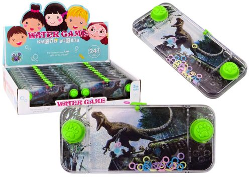 Vízi Arcade játék Dinosaur Velociraptor konzol pad zöld