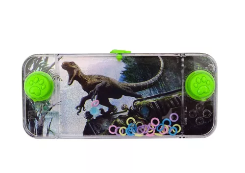 Vízi Arcade játék Dinosaur Velociraptor konzol pad zöld