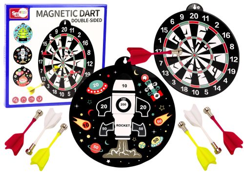 Kétoldalas mágneses korongütő darts 6 db