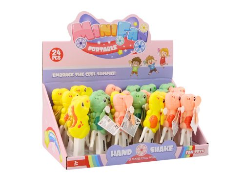 Kézi szélmalom dinoszaurusz mini szélkerék gyerekeknek 3 színben