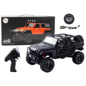 Távirányítós terepjáró RC 2.4G 4x4 Drive fekete