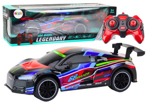 RC Sports Car 1:10 25km/h Fények fekete