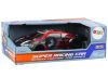 RC távirányítós autó 1:18 gumikerekes drift piros