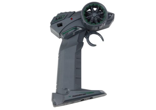 Távirányítós autós pick-up 1:18 gumiabroncsok piros