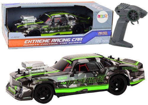 utko Távirányítós RC 1:16 Gumi Drift Kerekek Zöld