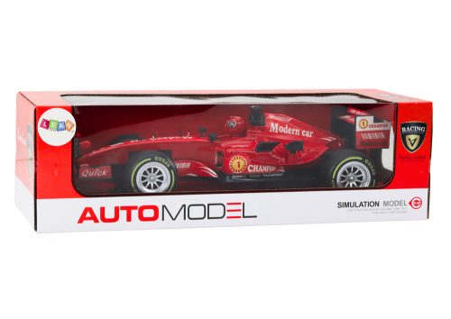 Távirányítós RC versenyző 1:12 piros fényekkel