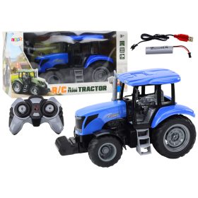 Távirányítós Tractor RC 2.4G kéken hangzik