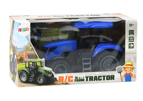 Távirányítós Tractor RC 2.4G kéken hangzik