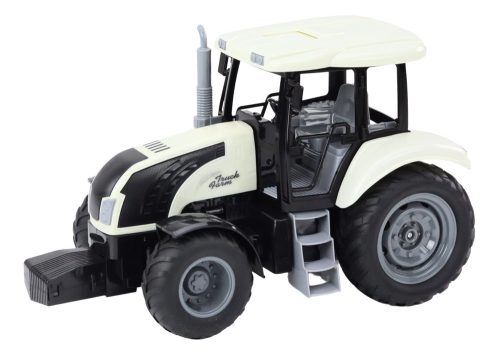 Távirányítós RC traktor 2.4G Fehér hangzik